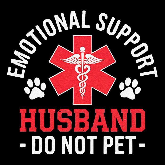 Emotional Support Husband Do Not Pet Visor