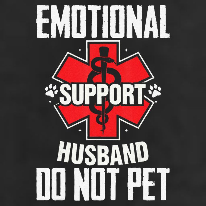 Emotional Support Husband Do Not Pet 15oz Campfire Ceramic Mug