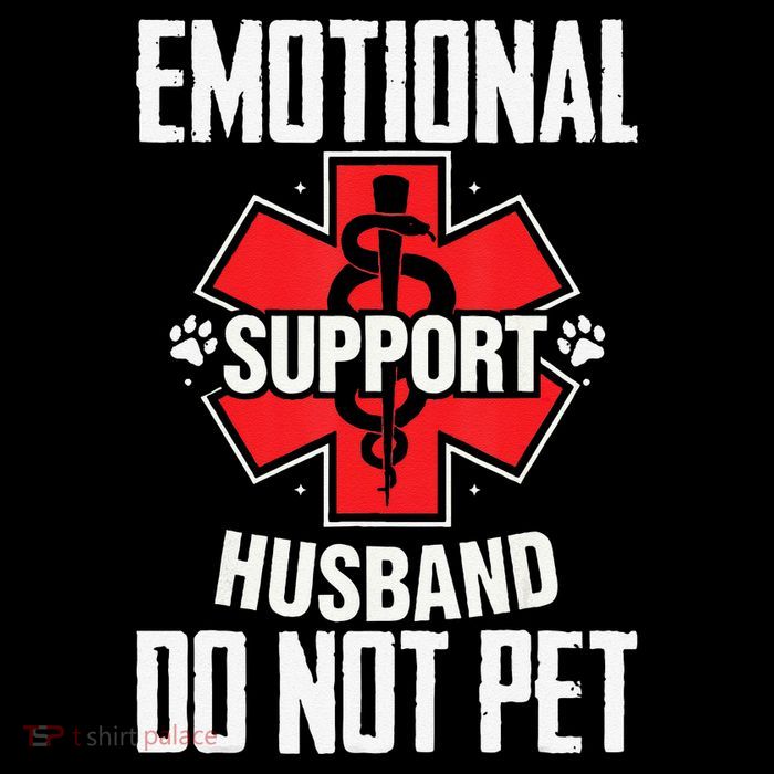 Emotional Support Husband Do Not Pet Short Acrylic Beanie