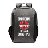 Emotional Support Husband Do Not Pet Vector Backpack