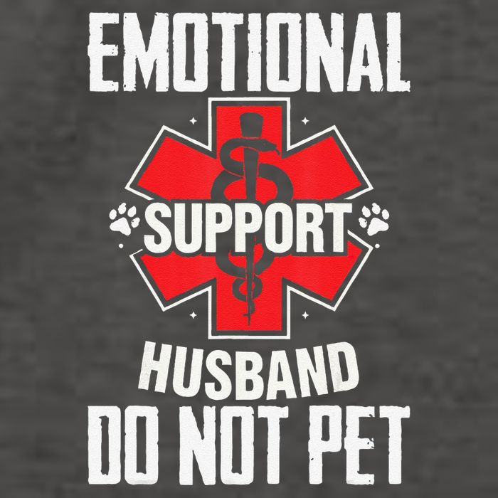 Emotional Support Husband Do Not Pet Vector Backpack