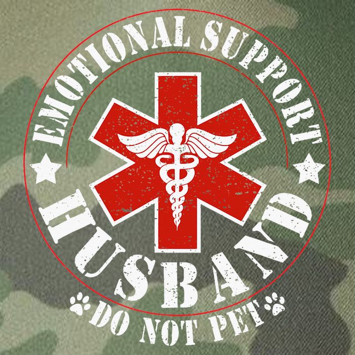 Emotional Support Husband Do Not Pet Funny Husband Legacy Tie Dye Trucker Hat