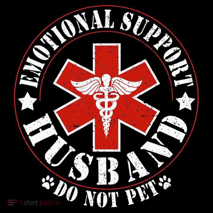 Emotional Support Husband Do Not Pet Funny Husband Sustainable Bucket Hat