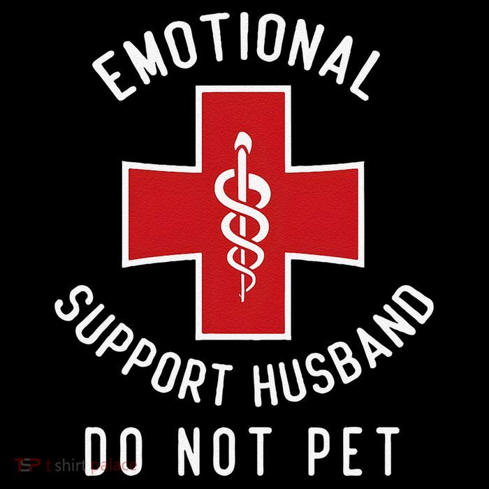 Emotional Support Husband Do Not Pet Funny Sustainable Bucket Hat