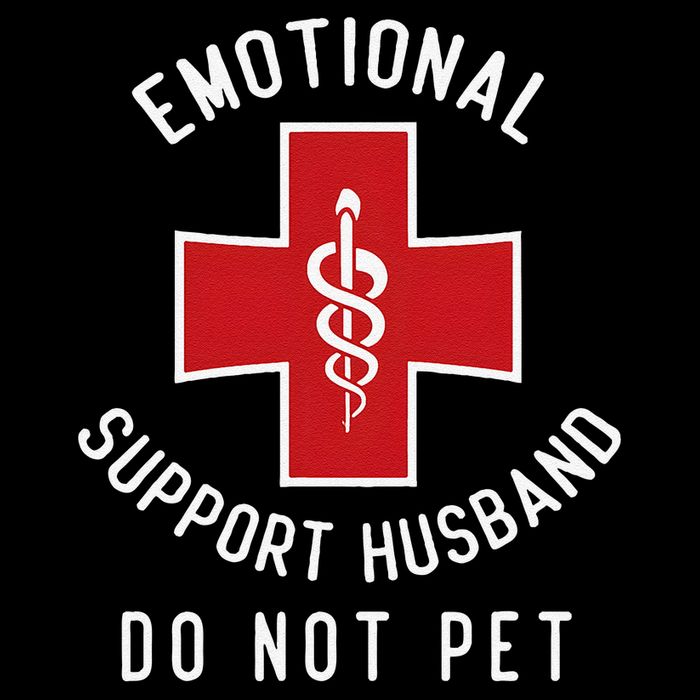 Emotional Support Husband Do Not Pet Funny Bucket Hat