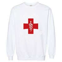 Emotional Support Husband Do Not Pet Funny Garment-Dyed Sweatshirt