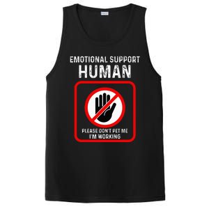 Emotional Support Human Halloween Costume Do Not Pet Me PosiCharge Competitor Tank