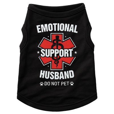 Emotional Support Husband Do Not Pet Doggie Tank