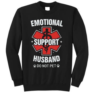 Emotional Support Husband Do Not Pet Sweatshirt