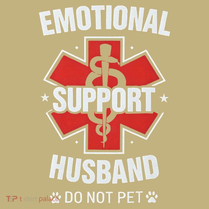 Emotional Support Husband Do Not Pet Performance Shirt