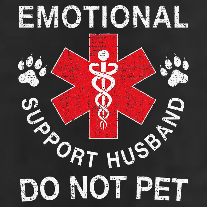 Emotional Support Husband Do Not Pet 15oz Campfire Ceramic Mug