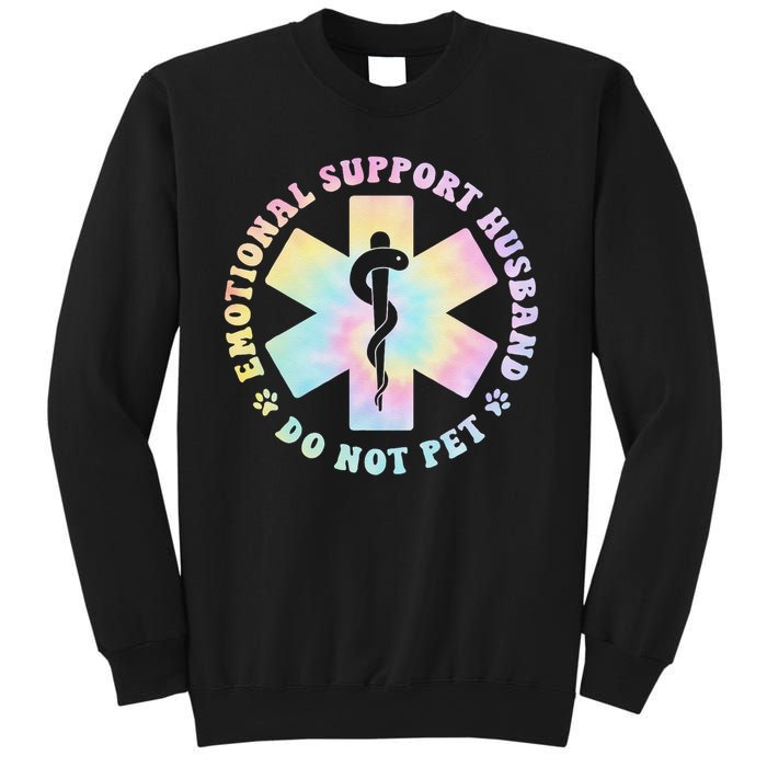 Emotional Support Husband Do Not Pet Funny Sweatshirt