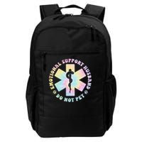 Emotional Support Husband Do Not Pet Funny Backpack