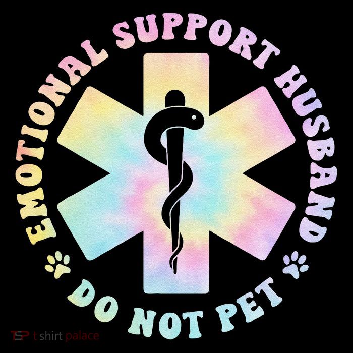 Emotional Support Husband Do Not Pet Funny 7-Panel Snapback Hat
