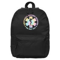 Emotional Support Husband Do Not Pet Funny 16 in Basic Backpack
