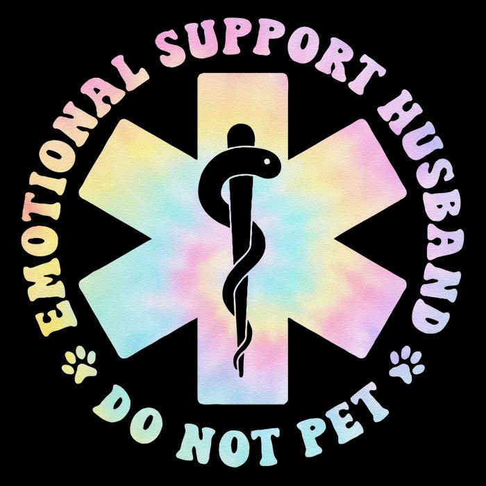 Emotional Support Husband Do Not Pet Funny 16 in Basic Backpack