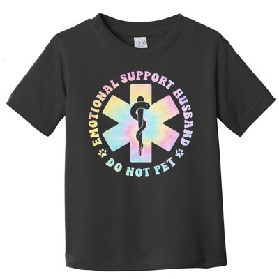 Emotional Support Husband Do Not Pet Funny Toddler T-Shirt