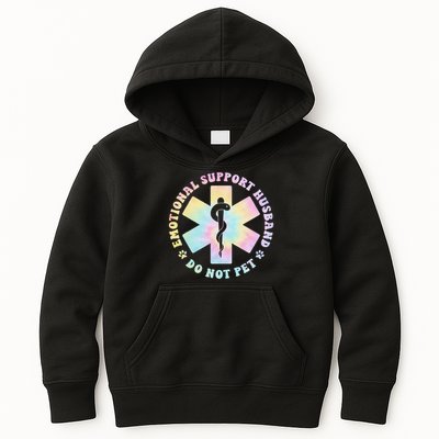 Emotional Support Husband Do Not Pet Funny Kids Hoodie