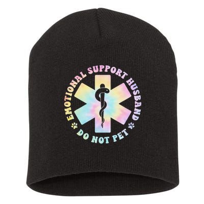 Emotional Support Husband Do Not Pet Funny Short Acrylic Beanie
