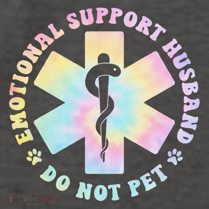 Emotional Support Husband Do Not Pet Funny Vector Backpack