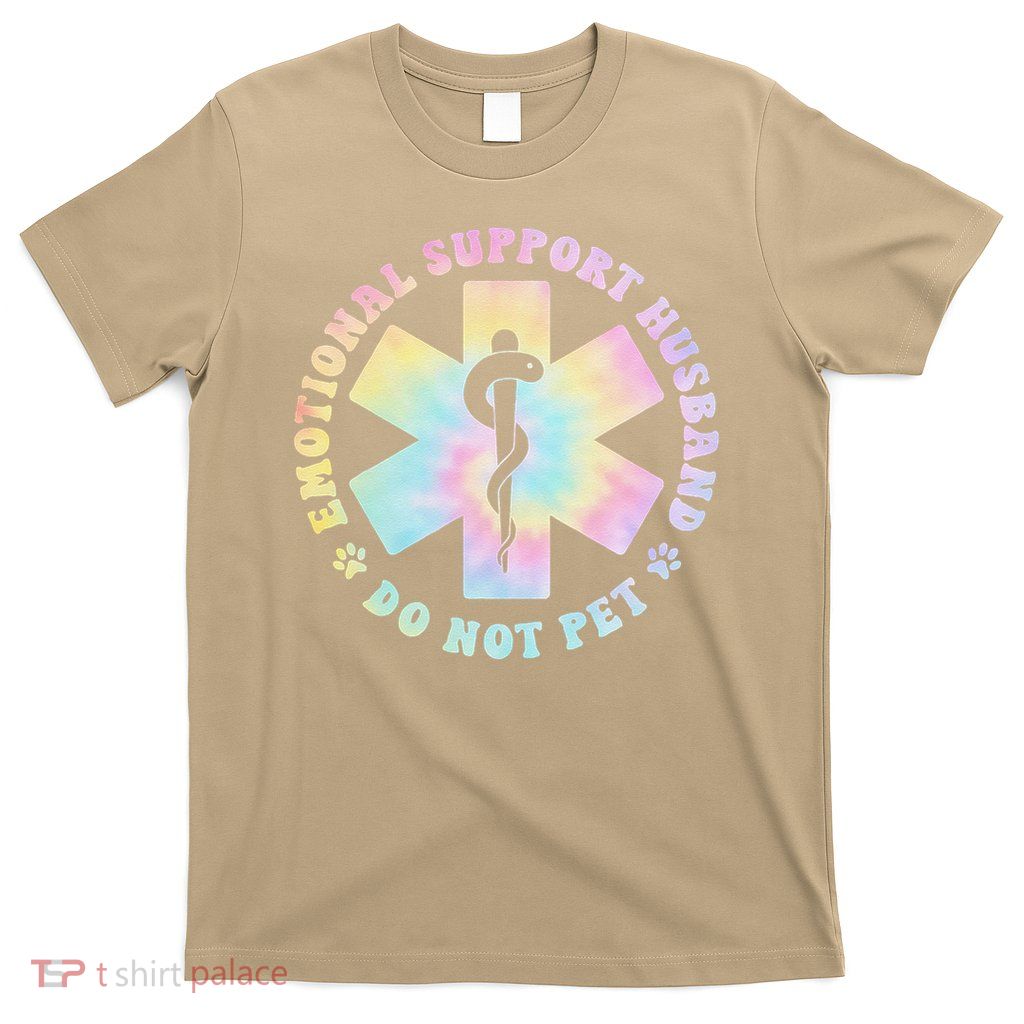 Emotional Support Husband Do Not Pet Funny T-Shirt