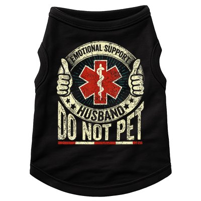 Emotional Support Husband Do Not Pet Doggie Tank