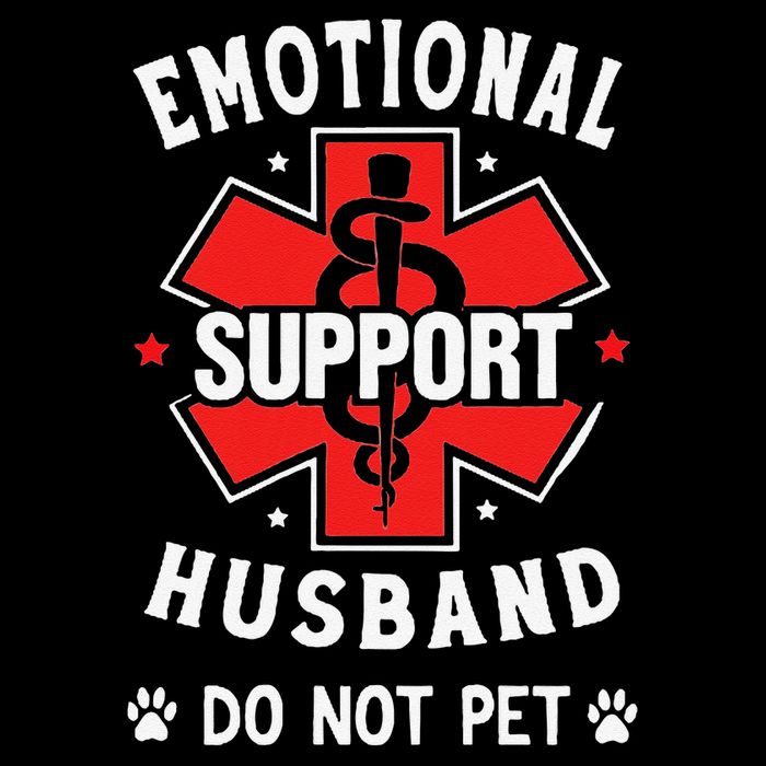 Emotional Support Husband Do Not Pet City Backpack