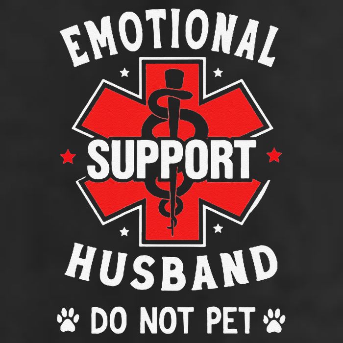 Emotional Support Husband Do Not Pet Adult Drive Performance Visor