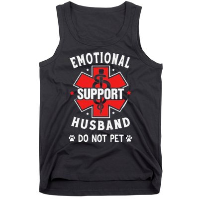 Emotional Support Husband Do Not Pet Tank Top