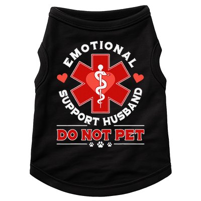 Emotional Support Husband Do Not Pet Doggie Tank