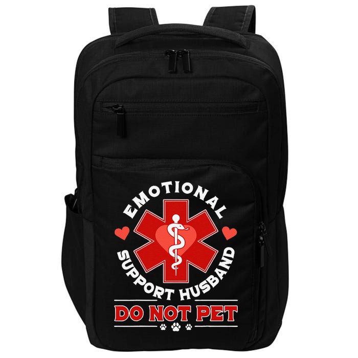Emotional Support Husband Do Not Pet Impact Tech Backpack