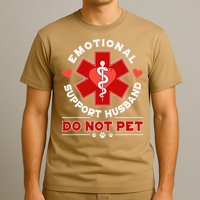 Emotional Support Husband Do Not Pet T-Shirt