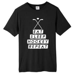 Eat Sleep Hockey Ice Hockey Gift Tall Fusion ChromaSoft Performance T-Shirt