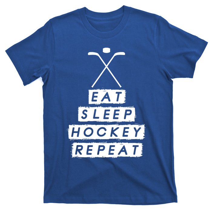 Eat Sleep Hockey Ice Hockey Gift T-Shirt