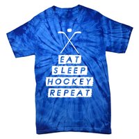 Eat Sleep Hockey Ice Hockey Gift Tie-Dye T-Shirt