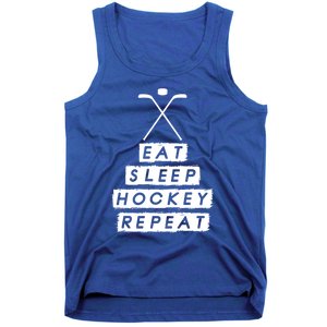 Eat Sleep Hockey Ice Hockey Gift Tank Top