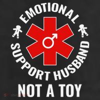 Emotional Support Husband Not A Toy Cool Comfort Performance Bucket Hat
