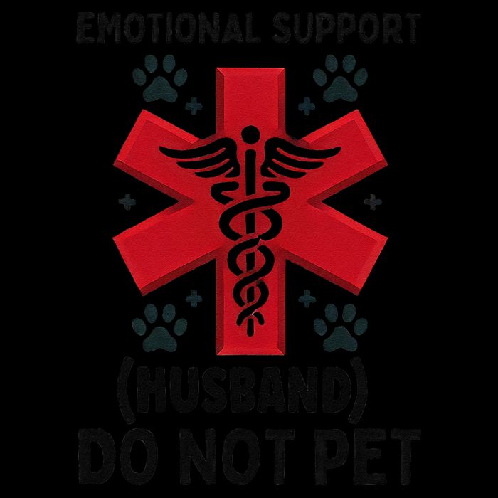 Emotional Support Husband Do Not Pet Impact Tech Backpack
