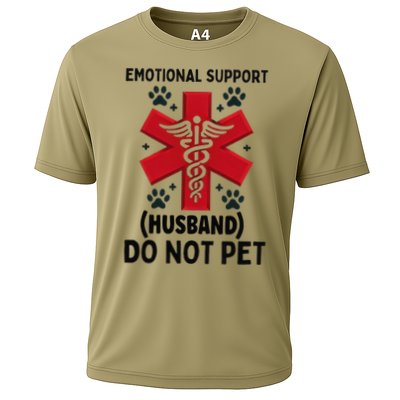 Emotional Support Husband Do Not Pet Performance Shirt