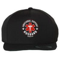 Emotional Support Husband Do Not Pet Wool Snapback Cap