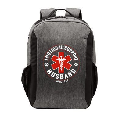 Emotional Support Husband Do Not Pet Vector Backpack