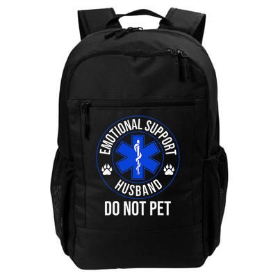 Emotional Support Husband Do Not Pet Funny Trendy Women Backpack