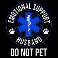 Emotional Support Husband Do Not Pet Funny Trendy Women Wool Snapback Cap