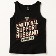 Emotional Support Husband Do Not Pet Tank Top