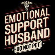 Emotional Support Husband Do Not Pet Tank Top