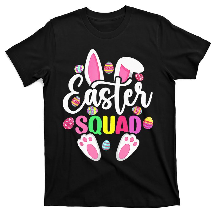 Easter Squad Happy Easter Cute Bunny Rabbit Crew Hunting Egg T-Shirt