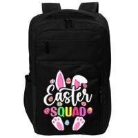 Easter Squad Happy Easter Cute Bunny Rabbit Crew Hunting Egg Impact Tech Backpack