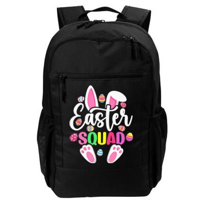 Easter Squad Happy Easter Cute Bunny Rabbit Crew Hunting Egg Daily Commute Backpack