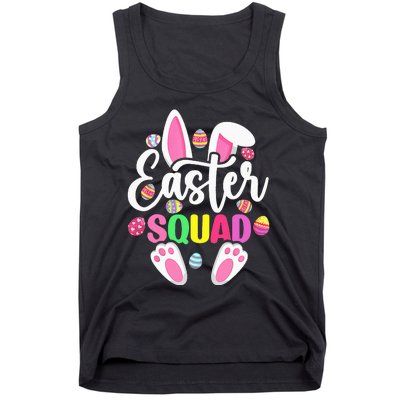 Easter Squad Happy Easter Cute Bunny Rabbit Crew Hunting Egg Tank Top