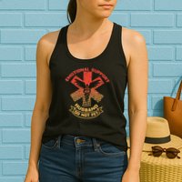Emotional Support Husband Do Not Pet Womens Tank Top